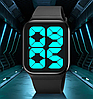 Годинник цифровий наручний Skmei 1995 (Чорний з чорним), фото 5