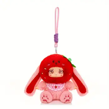 М'яка іграшка брелок Акун лялечка полуничка