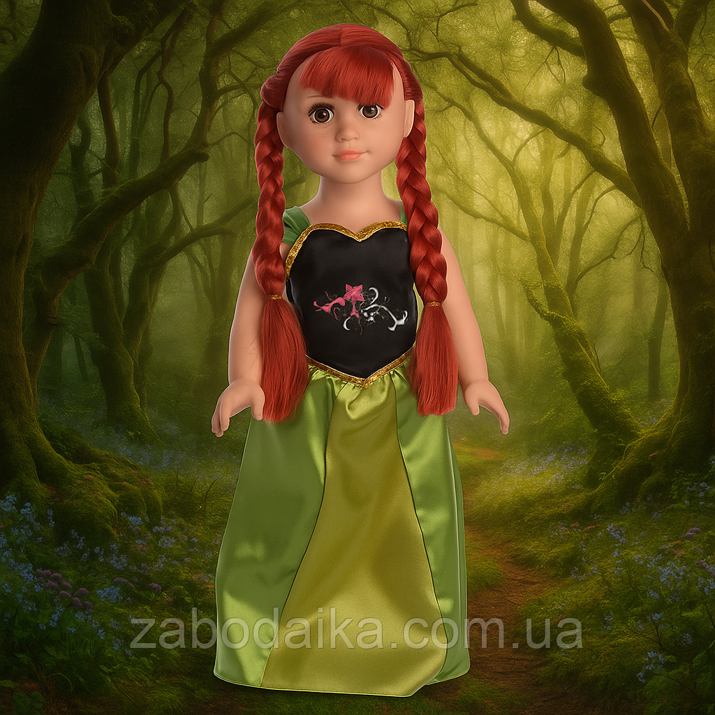 Лялька принцеса Анна Холодне серце Frozen Ельза 45 см, фото 1