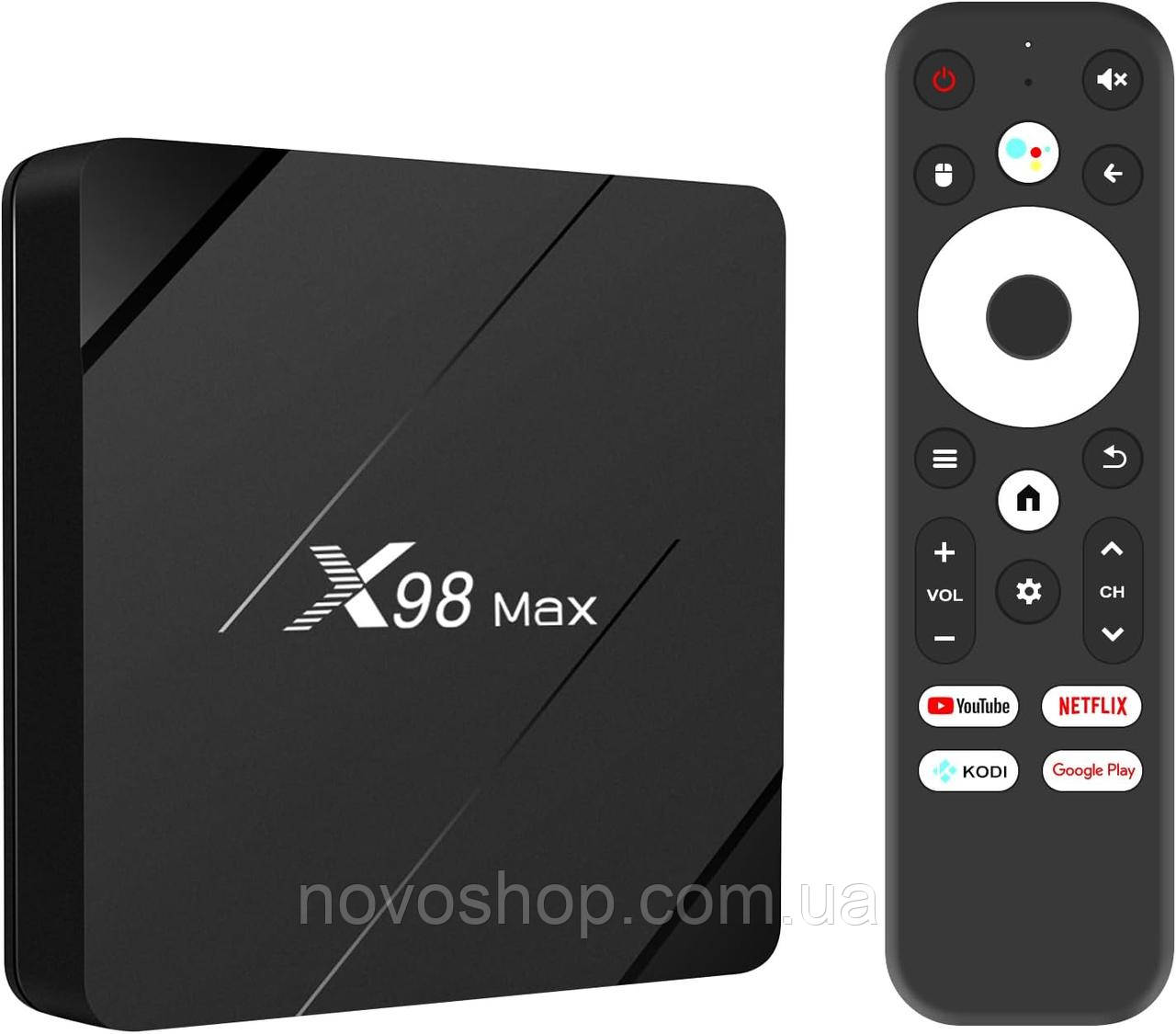Puersit Android TV Box X98Max ТВ бокс, фото 1