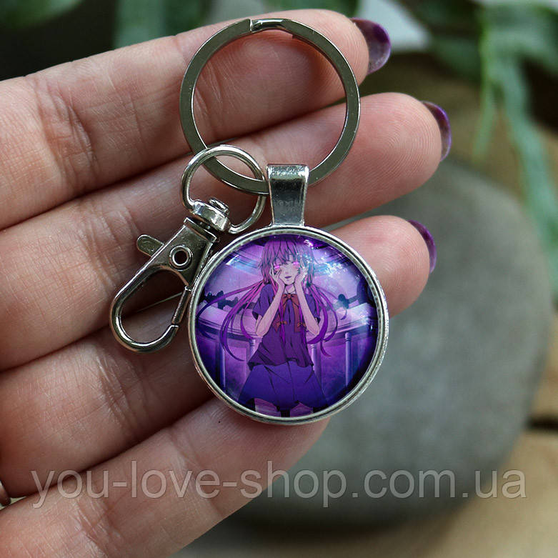 Брелок для ключів Щоденник майбутнього — Мірай Ніккі (2), фото 1