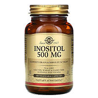 Инозитол (Inositol), Solgar, 500 мг 100 капсул