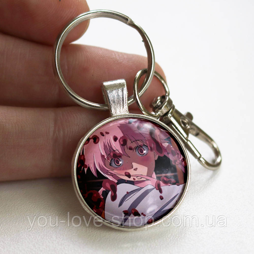 Брелок для ключів Щоденник майбутнього — Мірай Ніккі (3), фото 1