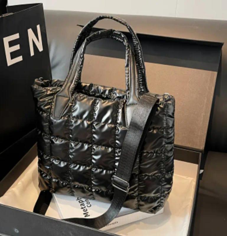 Сумка стьобана жіноча з плащівки, фото 1