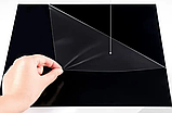 Чорний полістирол листовий, товщина 1 мм, розмір 210х310 мм, фото 6