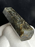 Лабрадор натуральний обеліск з натурального лабрадора обеліск з каменю лабрадор олівець з лабрадору, фото 4