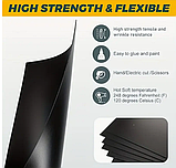 Чорний полістирол листовий, товщина 1 мм, розмір 210х310 мм, фото 5