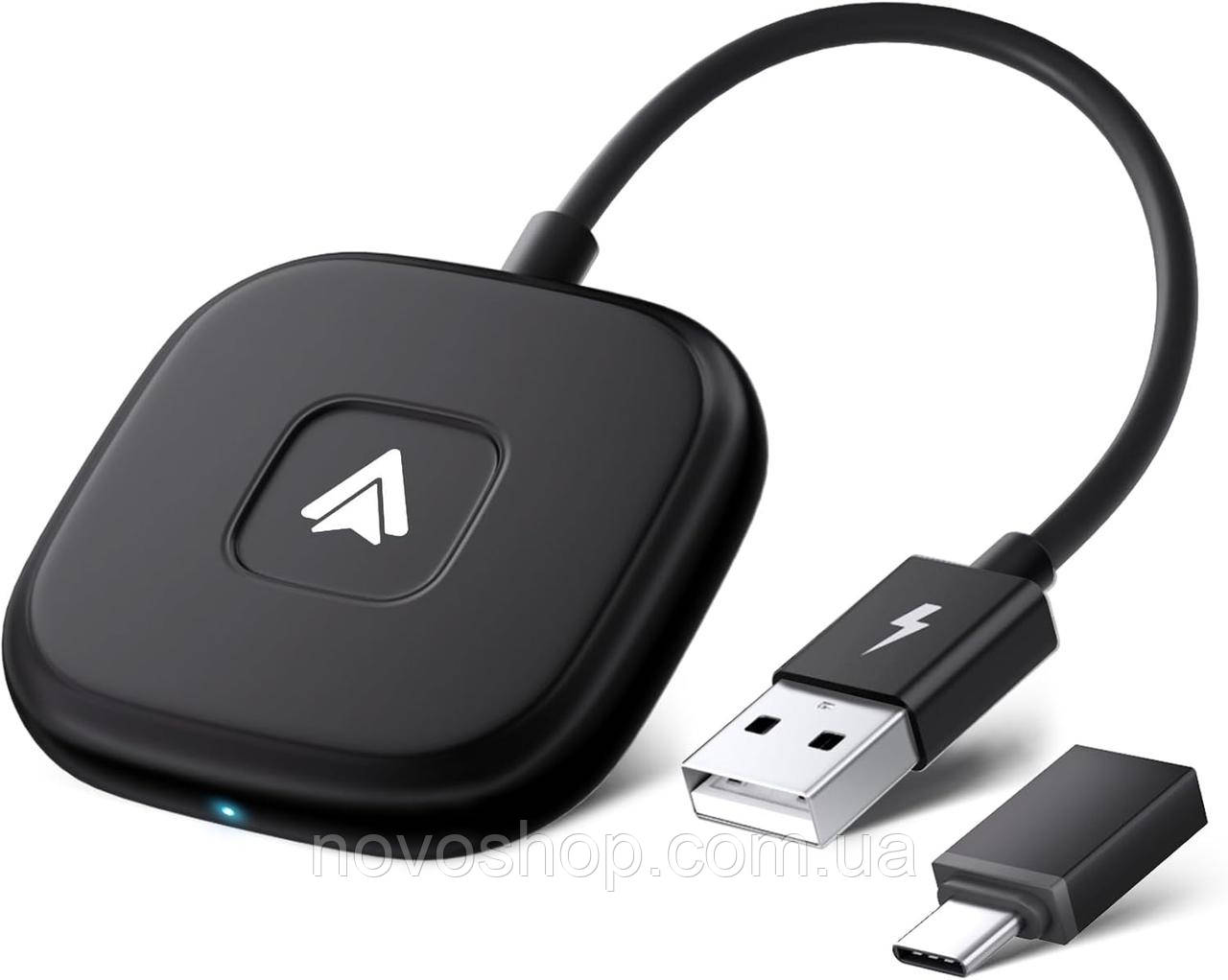 Бездротовий адаптер для автомобіля Android Auto SmartBox-650C, фото 1