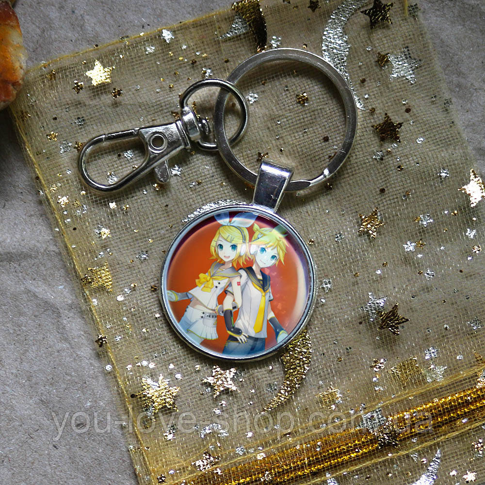 Брелок для ключів Кагаміне Рін та Льон VOCALOID (1), фото 1