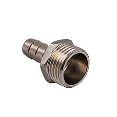 Штуцер 1/2"З 10 мм нержавіючий SU3E2S OPTIMUM, Китай