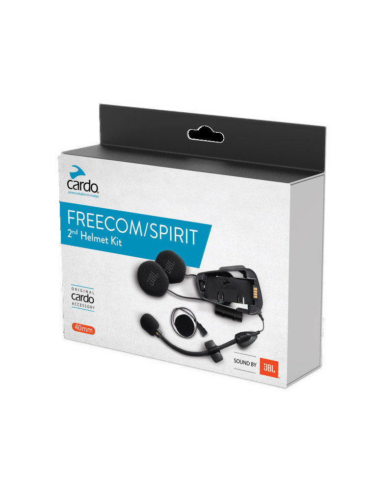 Мотогарнітура з мікрофоном Cardo для Freecoma і динаміками JBL, фото 1