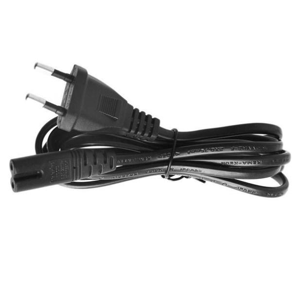 Шнур мідний 2х0,75м 1,8м чорний, фото 1