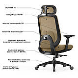 Стильне ергономічне крісло офісне ANGEL runO, фото 10