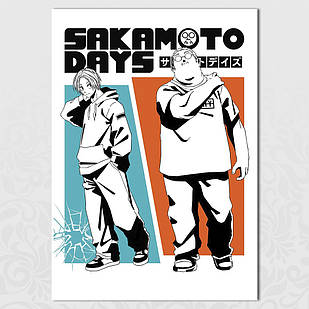 Плакат А4 Sakamoto Days 004