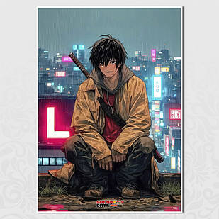 Плакат А4 Sakamoto Days 010