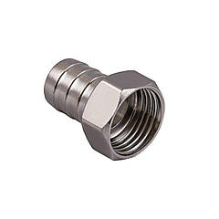 Штуцер 1/2" В 16 мм нержавіючий SU3H1S OPTIMUM, Китай