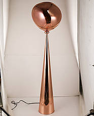 Торшер дизайнерський "Melt" мідний з плафоном 38см (93-F01-1), фото 4