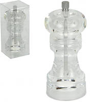 Від 2 шт. Млин акриловий для перцю та інших спецій 637-11  купити дешево оптом в інтернет-магазині