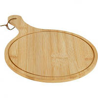 Дерев'яна дошка для сервування для подачі страв і закусок D28см 637-13  купити дешево оптом в інтернет-магазині