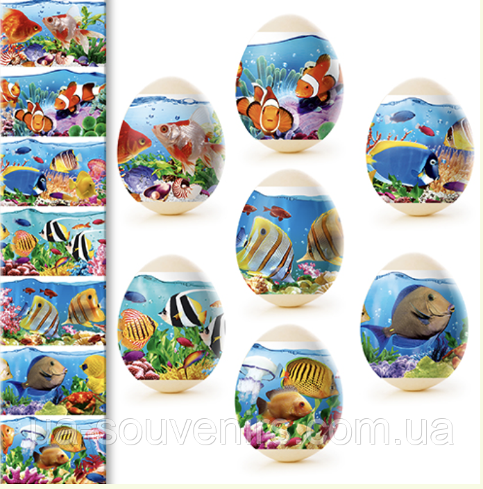 Термозбіжна ПВХ рукав-етикетка "Морська", фото 1