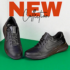 Чоловічі шкіряні кросівки демісезонні осінні 40-46 розмір, чоловічі шкіряні кросівки від виробника