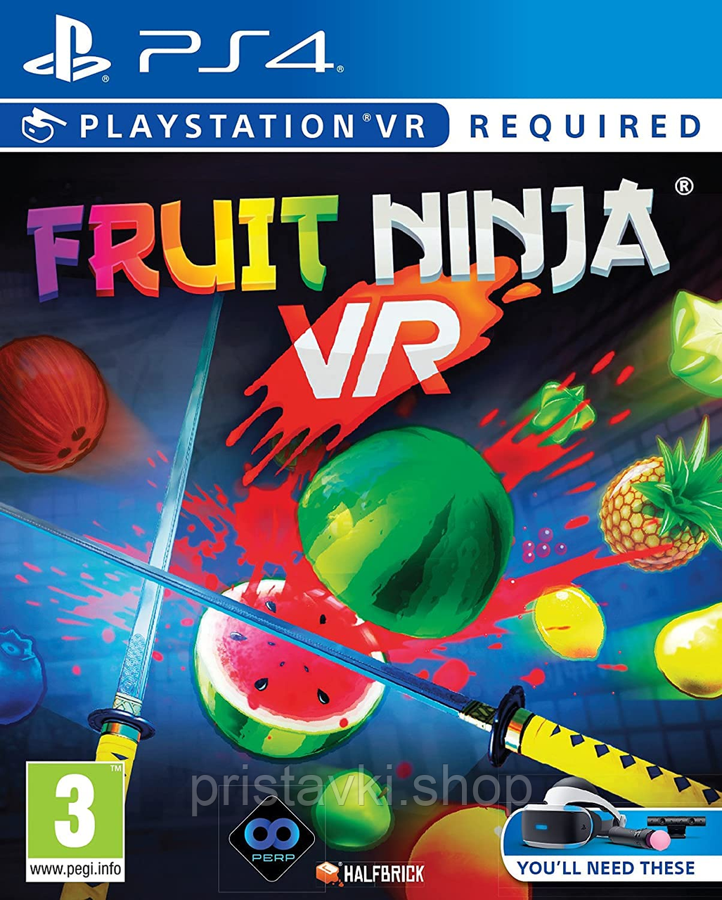 Fruit Ninja VR PS4, фото 1
