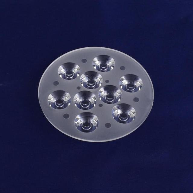LED-лінза для 9 світлодіодів 1-3W 45° 92 mm