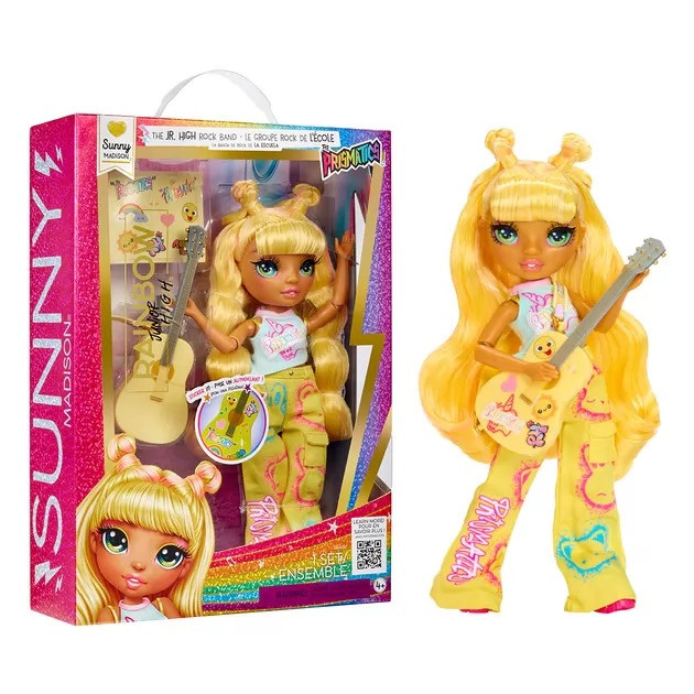 Лялька Рейнбоу Хай Junior High Rockband Санні 565628, фото 1
