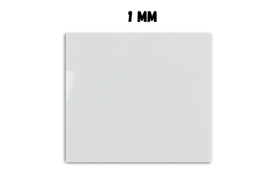 Алюміній для сублімації 200x300 для зовнішьного використання (Білий глянець 1 мм), фото 1