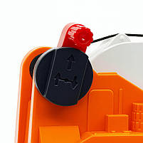 Машинка Автокран музичний 30 см — іграшковий кран зі світлом і звуком, помаранчевий 666-11R, фото 9