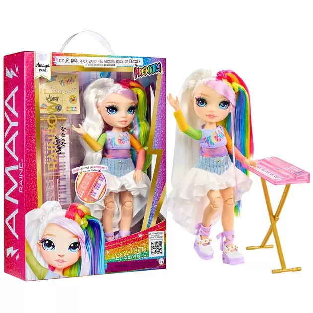 Лялька Рейнбоу Хай Junior High Rockband Амая, фото 1
