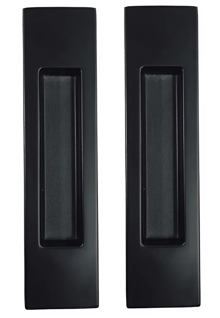 Ручка на розсувні двері KEDR BLACK MAT, чорна (Китай)