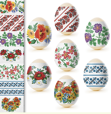 Термозбіжна ПВХ рукав-етикетка "Вишиванка" №2