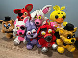 Велика М'яка іграшка 25 см Жахливий Мангл 5 ночей з Фредді Аніматроніки Фнаф плюшева, фото 4