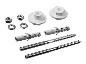 Комплект кріплення для умивальника 12/8х120 мм