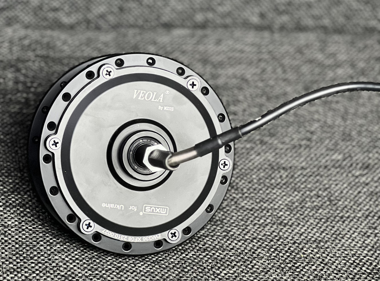 Двигун на велосипед MXUS XF08R 36V350w заднє, фото 1