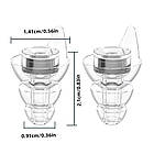 Бервуха вкладки для захисту від шуму, для роботи, навчання, стрільби Silenta Blockers Black, фото 5