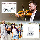 Бервуха вкладки для захисту від шуму, для роботи, навчання, стрільби Silenta Blockers Black, фото 7