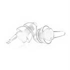 Беруші вушні вкладки для сну, роботи, навчання, захисту від шуму Silenta Blox V1 Clear, фото 3