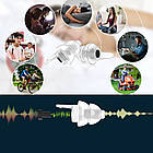 Беруші вушні вкладки для сну, роботи, навчання, захисту від шуму Silenta Blox V1 Clear, фото 6