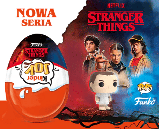 Блок шоколадних яєць Kinder Joy Funko Netflix Stranger Things 24шт х 20г, фото 5