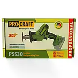 Акумуляторна шабельна пила Procraft PSS30 (без акб і зп), фото 10