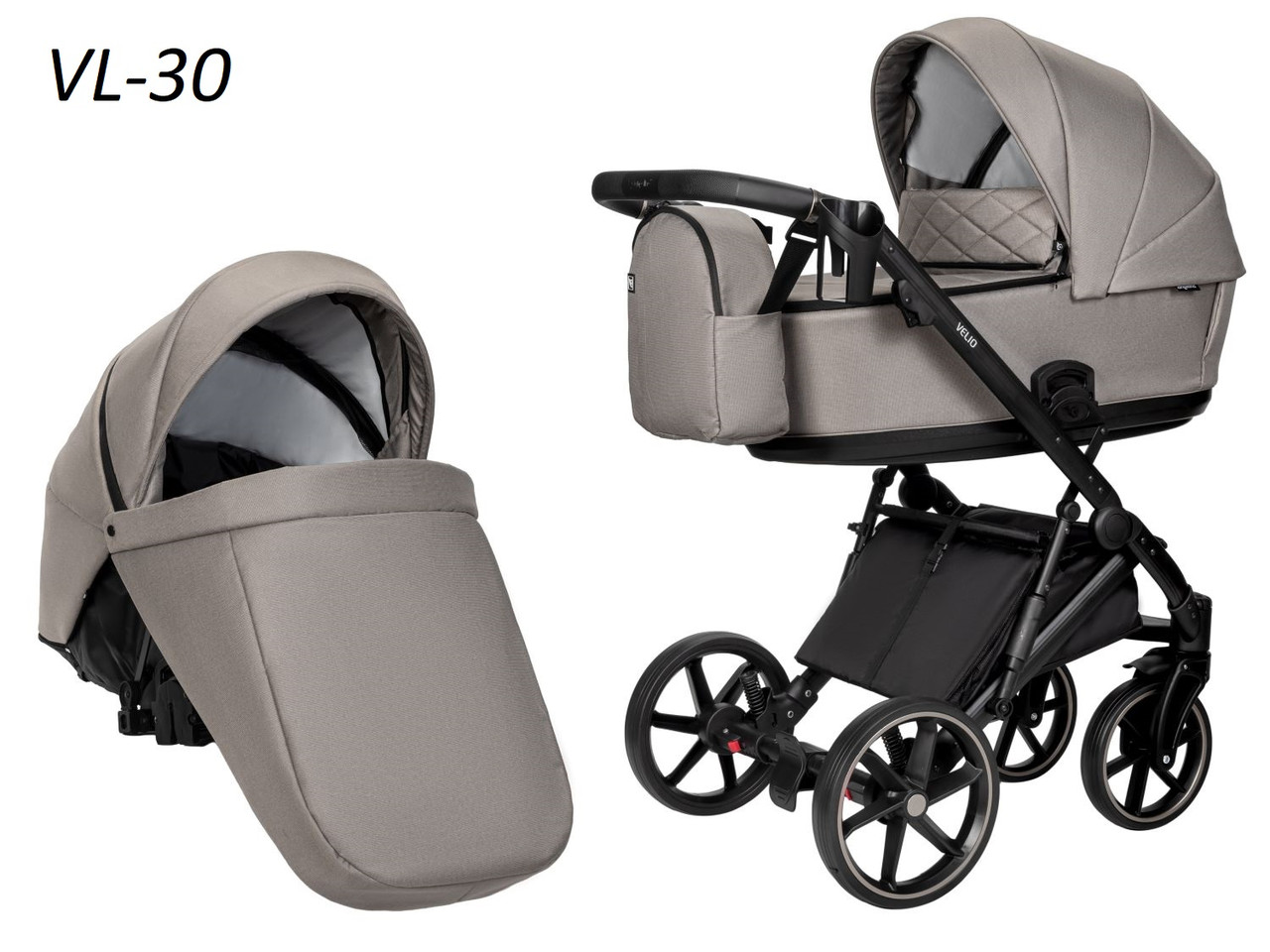 Дитяча універсальна коляска 2 в 1 "Velio Lux", фото 1