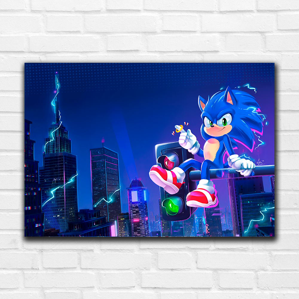 Сонік - Плакат 91*120 см, фото 1