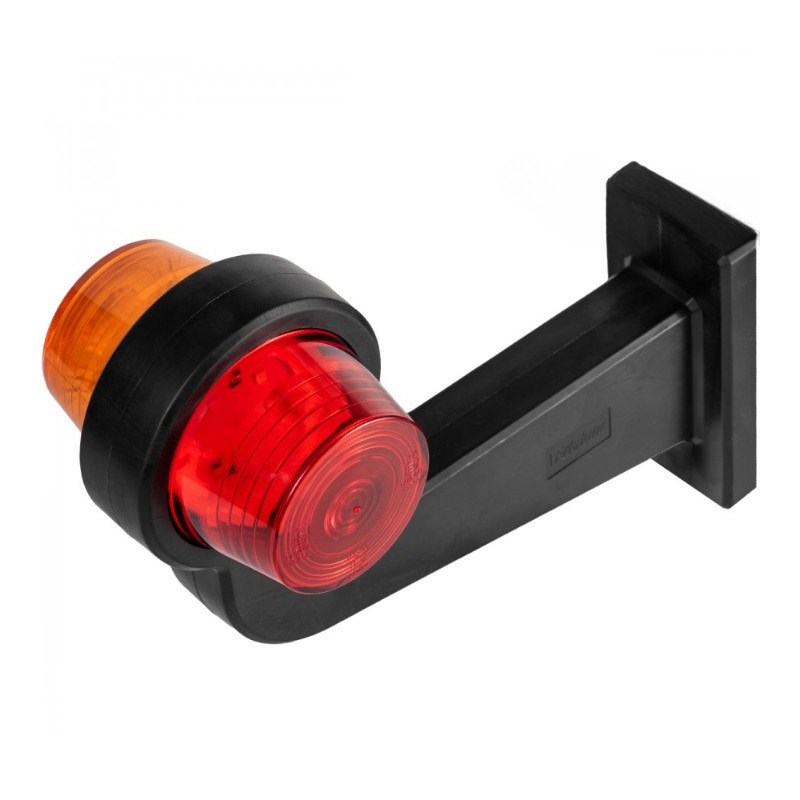 Ліхтар виносний габаритний декоративний світлодіодний червоно-жовтий FRISTOM FT-147 F L C/Z LED лівий, фото 1