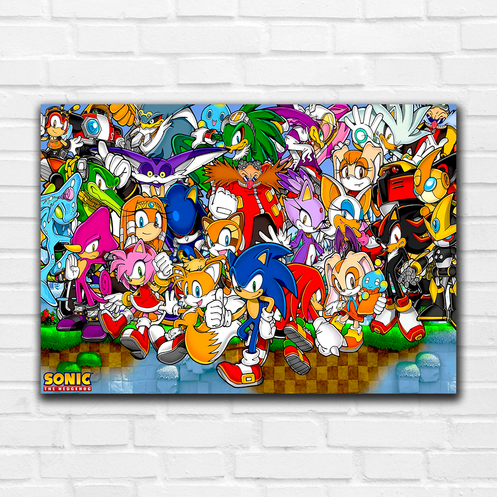 Сонік - Плакат 84*120 см, фото 1
