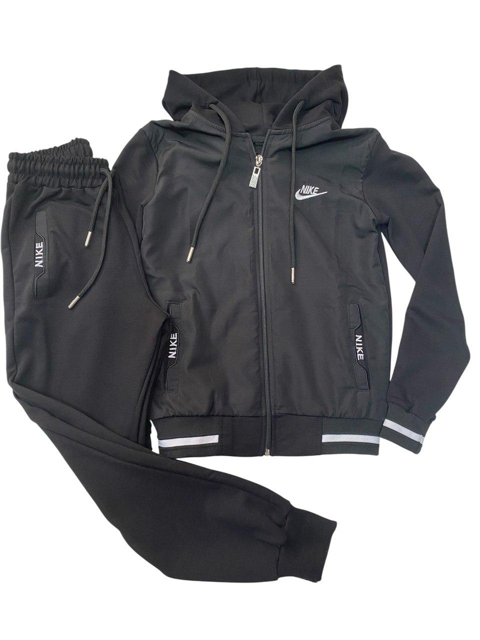 Костюм спортивний для хлопчика Nike 140,152,164,176 , трикотажний, кофта на блискавці, фото 1