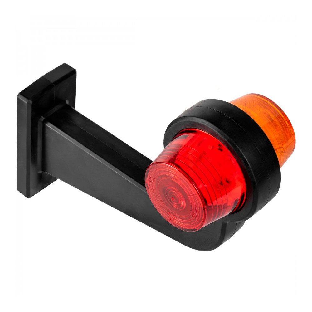 Ліхтар виносний габаритний декоративний світлодіодний червоно-жовтий FRISTOM FT-147 F P C/Z LED правий, фото 1