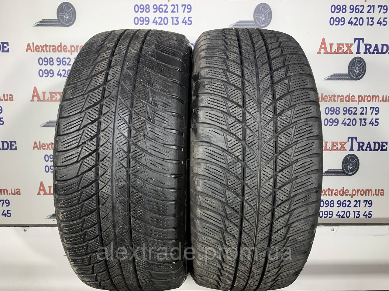 245/50 R19 Bridgestone Blizzak LM001 RunFlat зимова шина б/у, фото 1