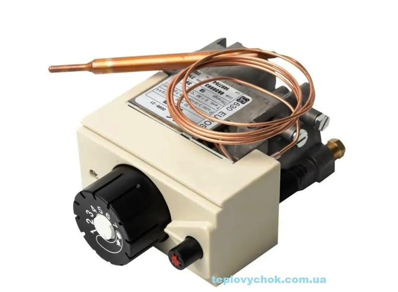 Газовий клапан (автоматика) 630 EUROSIT для конвекторів АКОГ, Демрад, Данко, Атем, Житомир, Росс та ін., фото 1